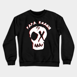 papa roach skull Crewneck Sweatshirt